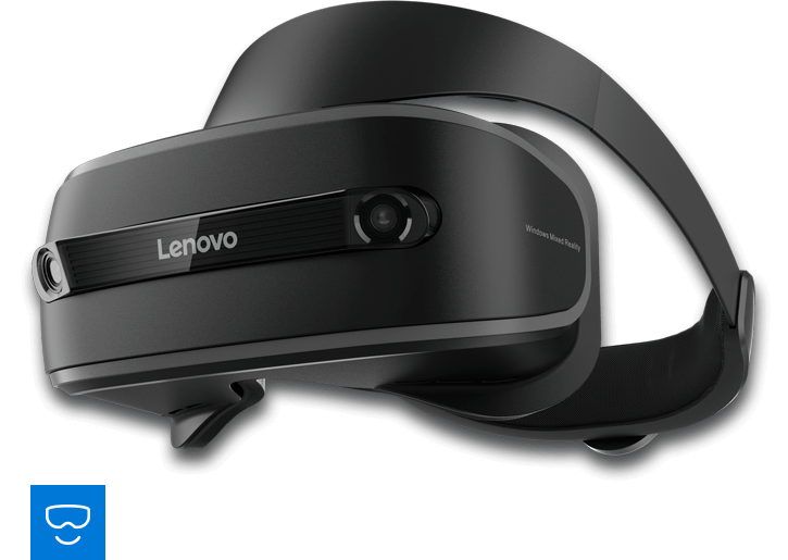 Lenovo Explorer — один из первых шлемов линейки WMR с двумя камерами для позиционного отслеживания