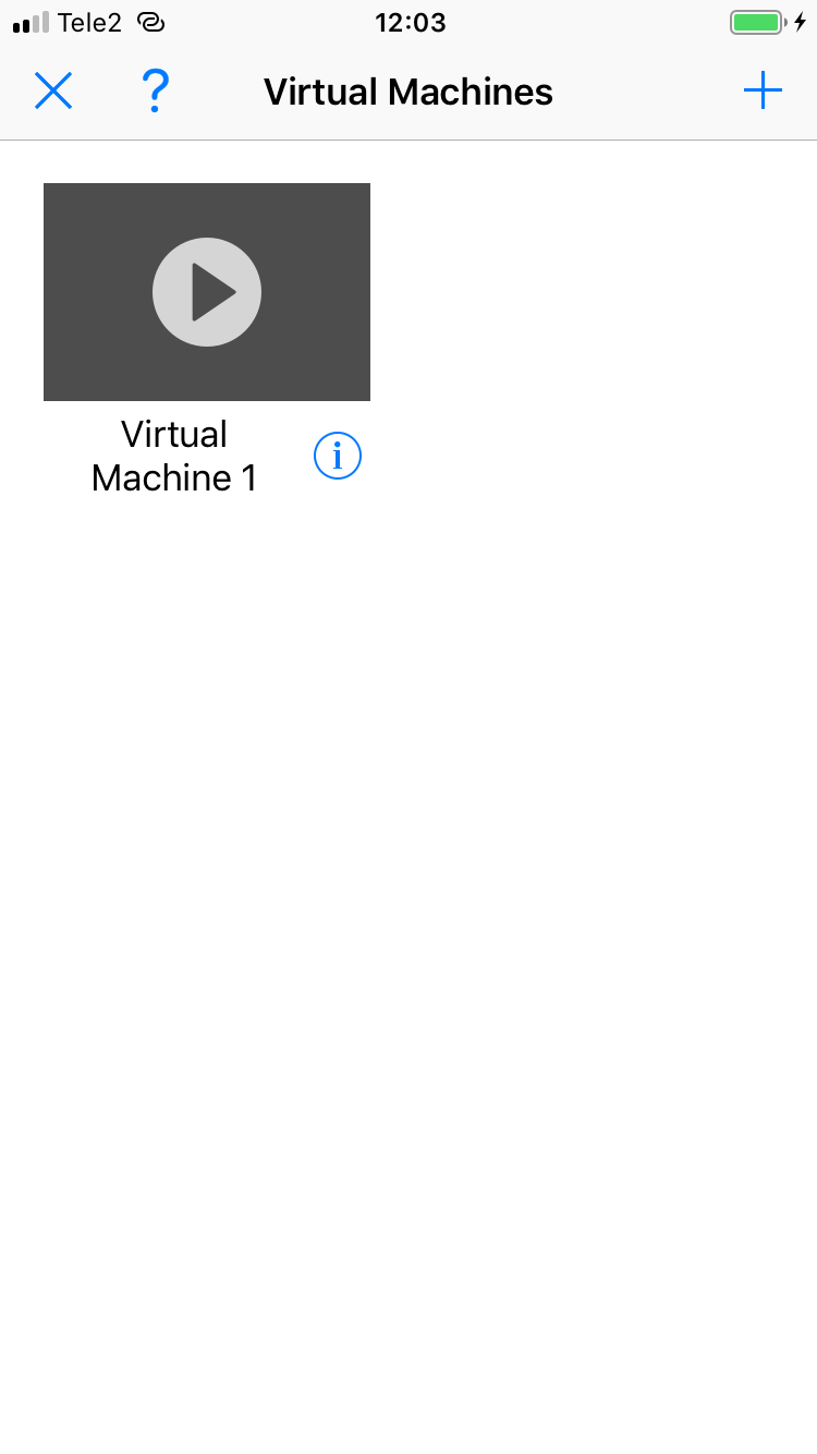 Создание виртуальной машины в UTM