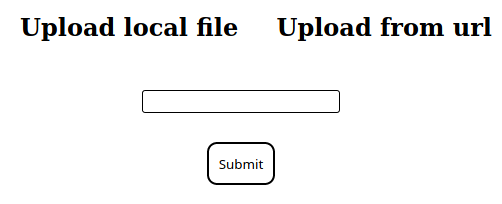 Форма загрузки файлов через URL