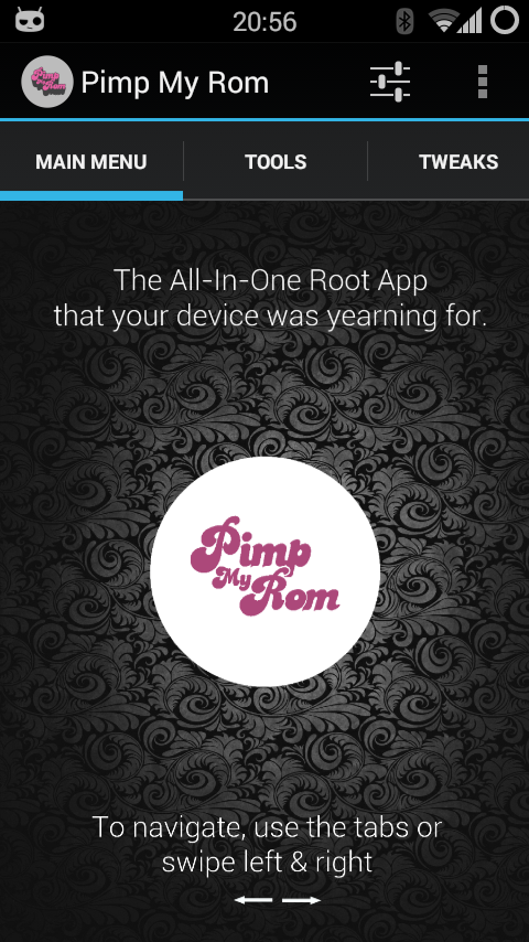 Pimp My Rom — один из самых известных инструментов тюнинга Android
