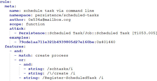 CAPA-правило: schedule task via command line