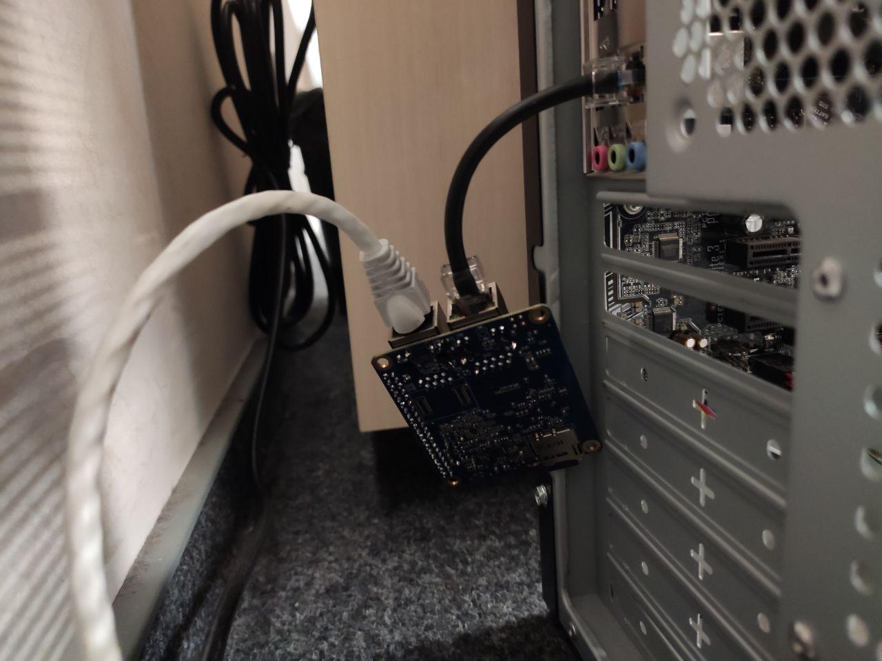 Hardware backdoor is connected 